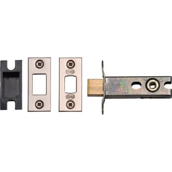 YKBDB3N-PC&PN - York Architectural Tubular Bathroom Deadbolt 3" Polished Chrome/Nickel