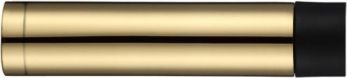 Door Stop - Cylinder without Rose 70mm Polished Brass