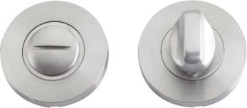 52mm Round Thumb Turn in Satin Stainless Steel - Zoo Hardware | ZCS2004SS