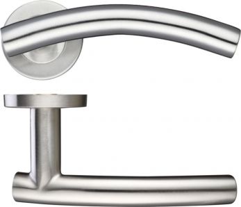 Arched T-Bar Lever - Push on Rose