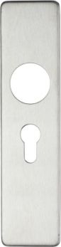 Cover plate for 19 mm RTD Lever on Short Backplate - Euro Profile 47.5mm - 45mm x180mm