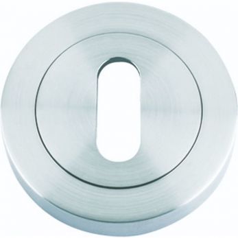 50mm Round Standard Lock Escutcheon in Satin Nickel - Zoo Hardware | ZPZ002SN