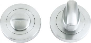 50mm Round Thumb Turn in Satin Chrome - Zoo Hardware | ZPZ004SC