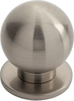 Spherical FTD425ASN - satin nickel 25mm cupboard knob