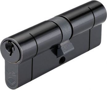 V5EP70DBKE Euro Cylinder Double 70mm (35/35) Black KTD