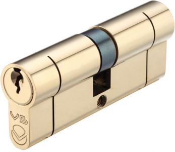 V5EP70DPBE Euro Cylinder Double 70mm (35/35) Brass KTD