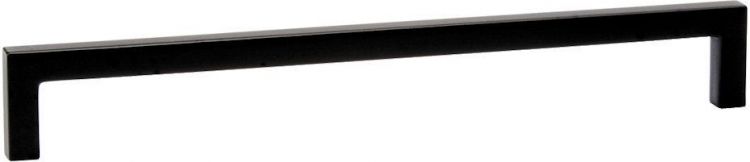Kitchen U-Rail 10866385 Cabinet D-Shape Pull Handle 128mm c/c Matt Black