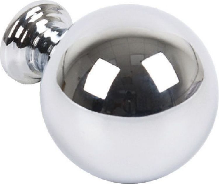 Odessa 11035360 Cabinet Ball Knob Handle 30mm Diameter Polished Chrome