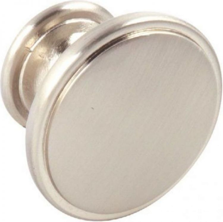 Hafele 134.39.020 - Henrietta cabinet knob 38mm brushed nickel