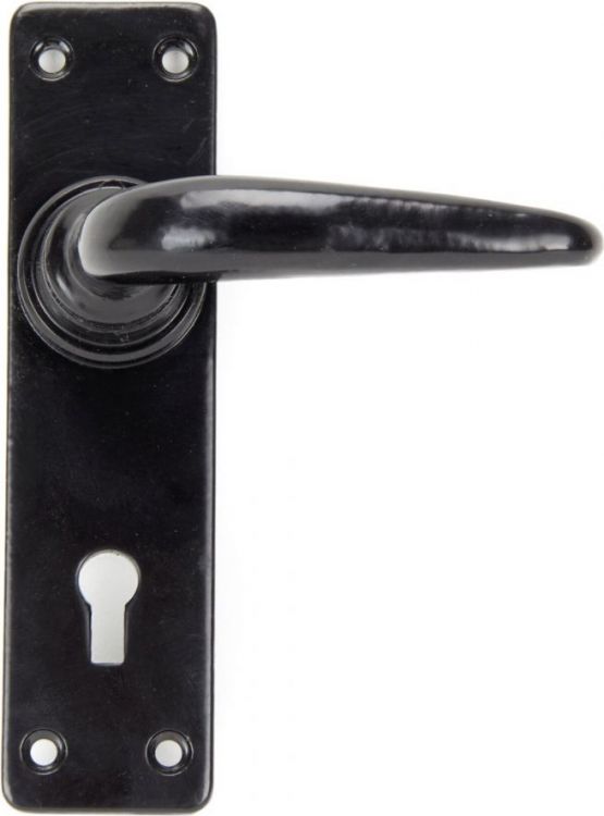 Anvil 33320 Black Smooth Straight Lever Lock Handles