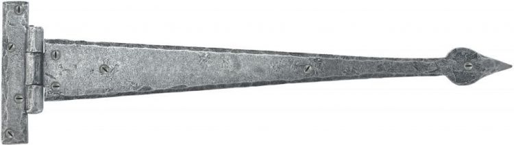 T-Shape Door Hinge in Pewter, (457mm x 127mm / 18