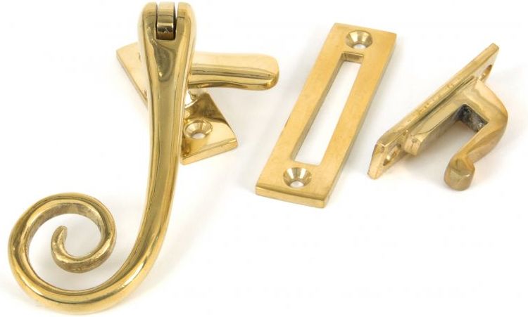 Anvil 83593 Polished Brass Monkeytail Window Fastener
