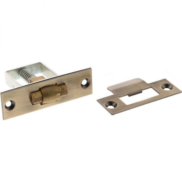 Atlantic Adjustable Architectural Heavy Duty Roller Catch - Antique Brass (ARCAAB)