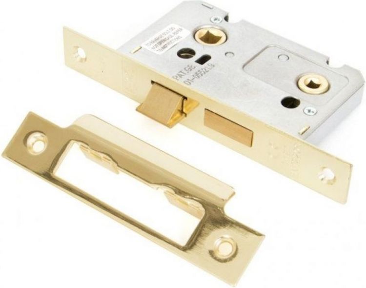 Eurospec BAE5025EB Electro Brass Economy Bathroom Lock 64mm