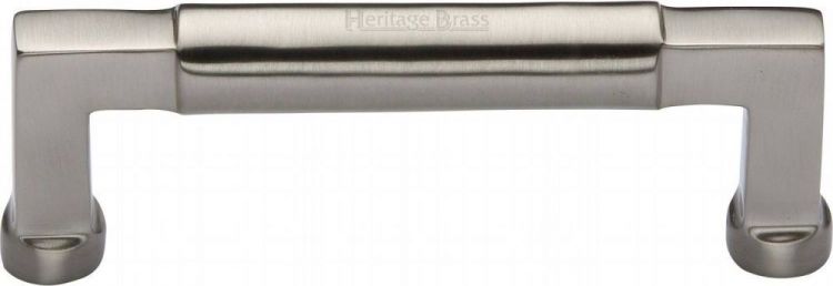 Heritage Brass C0312 101-SN Cabinet Pull Bauhaus Design 101mm Satin Nickel finish
