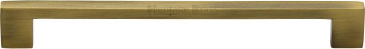 Heritage Brass C0337 203-AT metro d handle 203mm antique brass