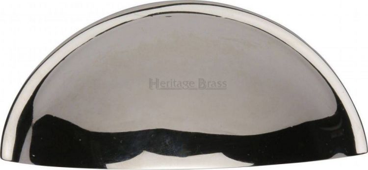 Heritage Brass C2760-PNF - cup pull handle 57mm polished nickel