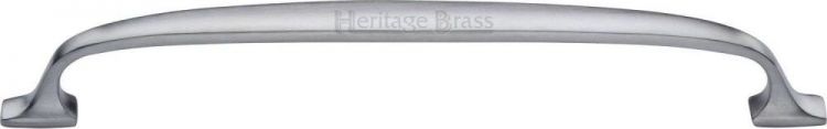 Heritage Brass Cabinet Pull Durham Design 203mm Satin Chrome finish