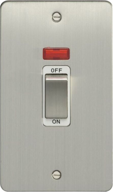 Metal Satin Stainless Steel Cooker Switch
