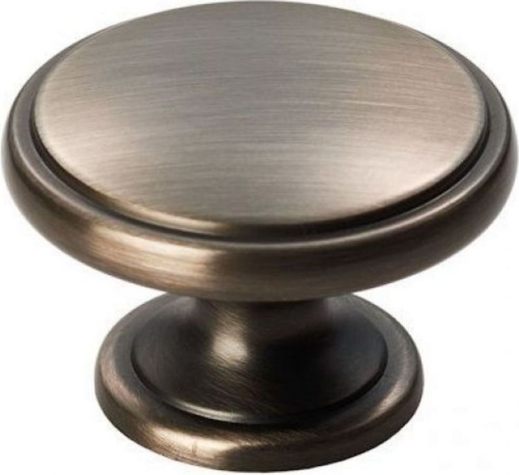 Fingertip FTD524-GM Oxford gun metal 38mm cabinet knob