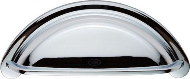 Cottage FTD557-CP Polished chrome 76mm cup pull handle