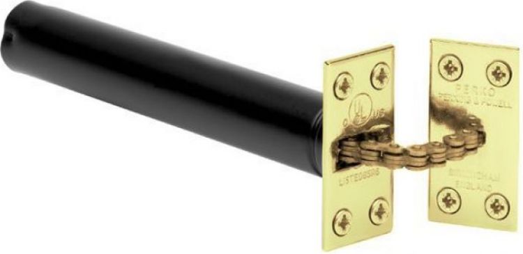  PERKO - concealed sprung door closer brass