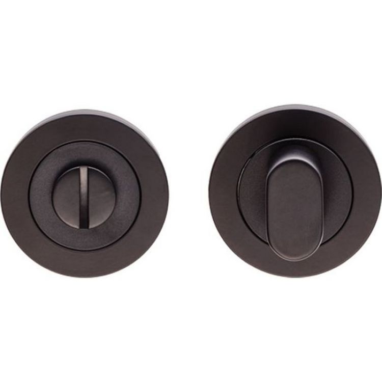 Steelworx Turn and Release Round Rose Matt Black (SWT1016MB)