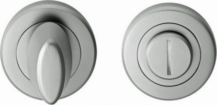 51mm Round Thumb Turn in Satin Chrome - Serozzetta | SZM004SC