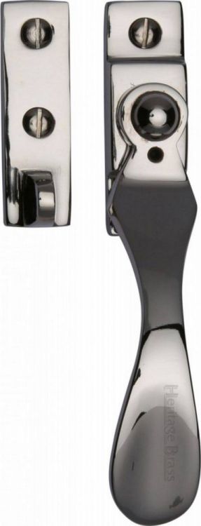 Heritage Brass V1005-PNF Casement Window Fastener Wedge Pattern Polished Nickel finish