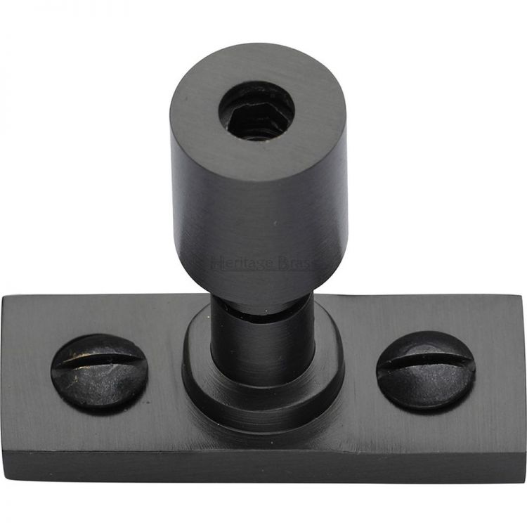 V1007-MB - Casement Stay Locking Pin Matt Bronze Finish - by Heritage Brass
