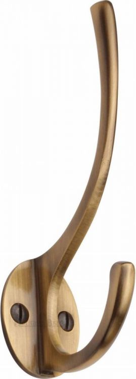 Heritage Brass V1050-AT - hat & coat hook 130mm antique brass