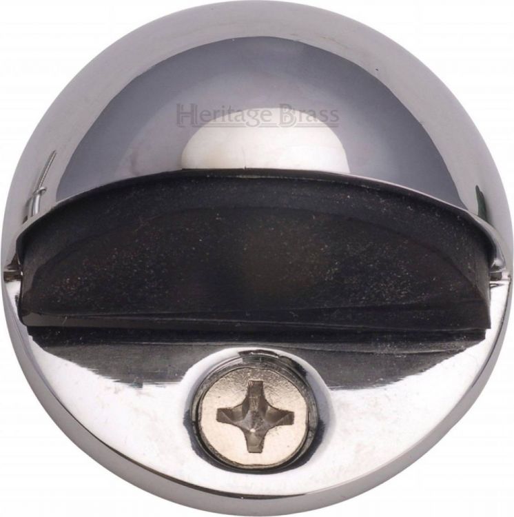 Heritage Brass V1080-PC door stop floor mounted polished chrome