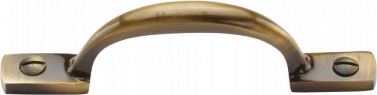 Heritage Brass V1090 102-AT - sash pull handle 102mm antique brass