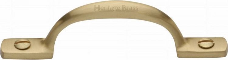 Heritage Brass Sash Window Handle 102mm Satin Brass finish