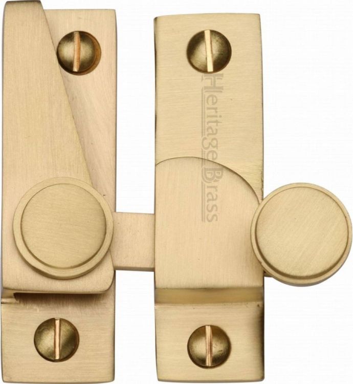 Heritage Brass V1106-SB Sash Fastener Satin Brass Finish