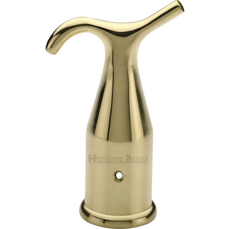 V1116-PB - Pole Hook Polished Brass Finish - by Heritage Brass