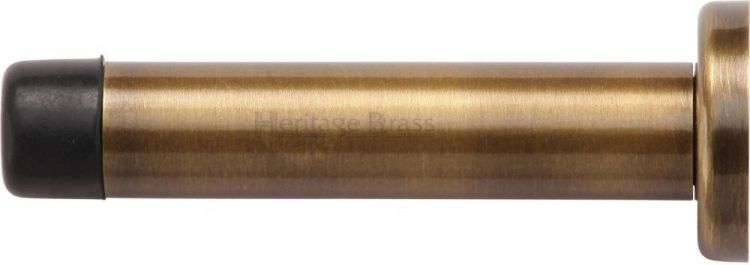 Heritage V1192 76-AT door stop projection 76mm antique brass