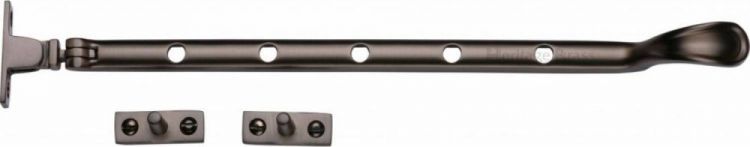 Heritage Brass Casement Window Stay Spoon Pattern 12