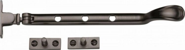 Heritage Brass Casement Window Stay Spoon Pattern 8