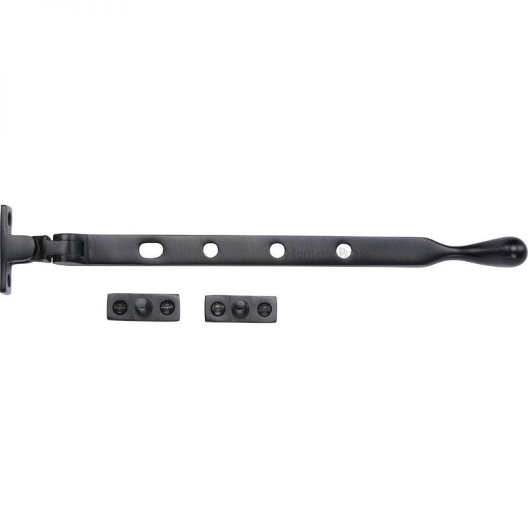 V992 10-BKMT - Casement Window Stay Ball Design 10