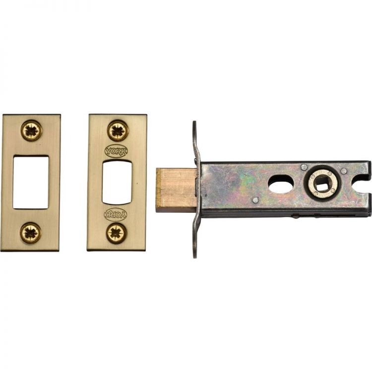 YKBDB3N-SB - York Architectural Tubular Bathroom Deadbolt 3