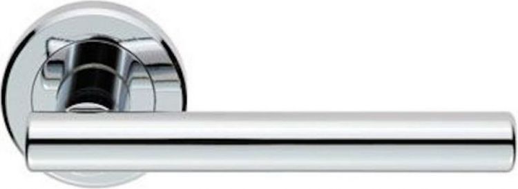 Serozzetta Philadelphia ZIN3121-PC polished chrome zinc lever on rose handles