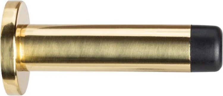 Carlisle Brass AA21SB Cylinder Pattern Door Stop - with Rose Satin Brass