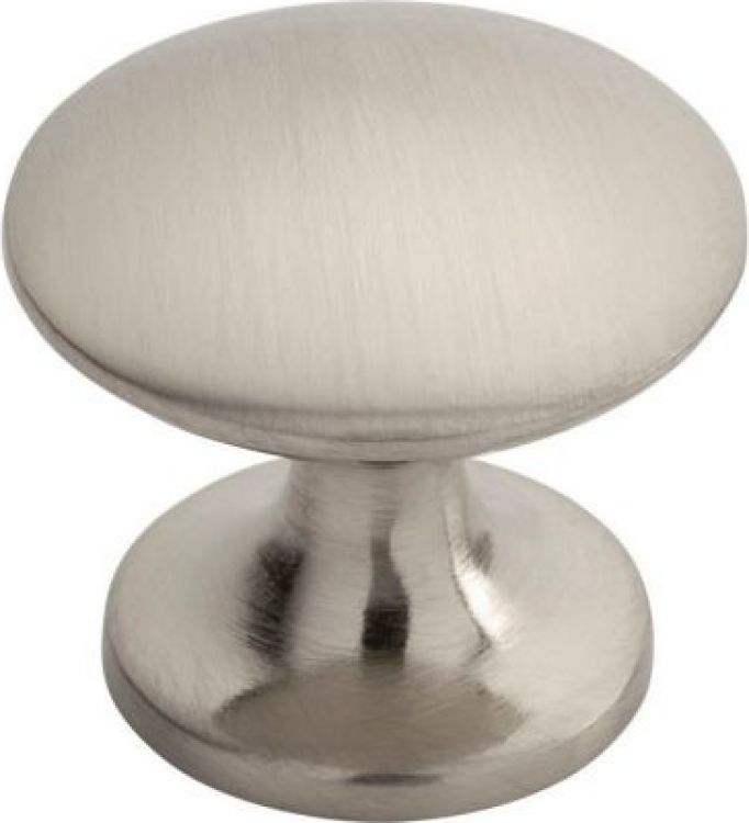 Fingertip FTD346-SN Silhouette satin nickel 29mm cabinet knob