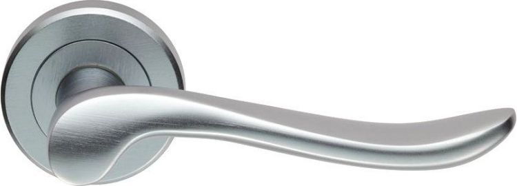 Serozzetta ZIN3130SC VERDUN Scroll Lever Handle On Rose Satin