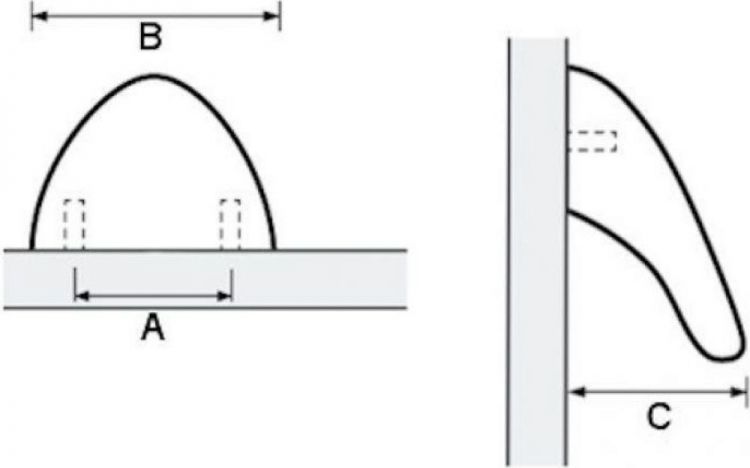 Heritage Brass C2760-SN - cup pull handle 57mm satin nickel