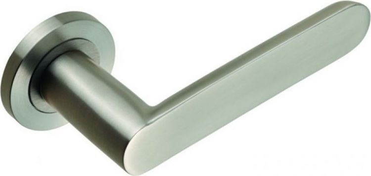 Eurospec SWL1168SSS Parigi Flat Satin Stainless Lever on Rose
