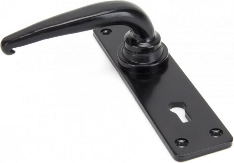 Anvil 33320 Black Smooth Straight Lever Lock Handles