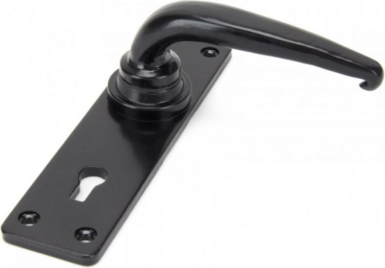 Anvil 33320 Black Smooth Straight Lever Lock Handles