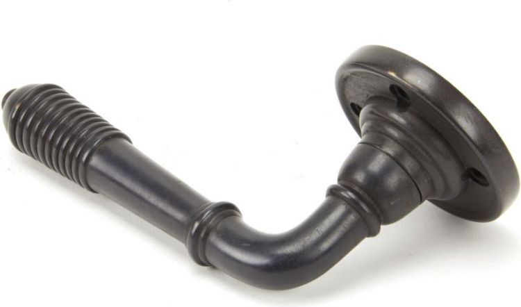 Anvil 83957 Aged Bronze Reeded Lever on Rose Set